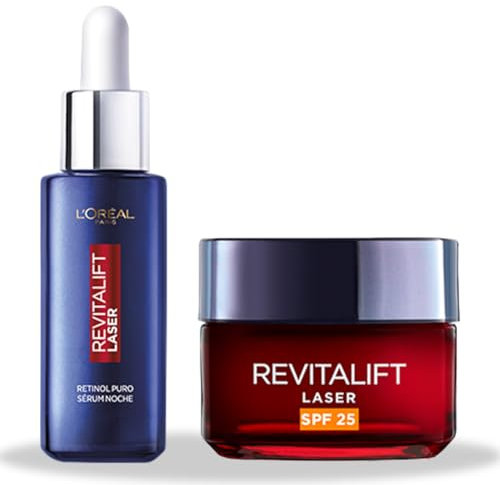 L'Oréal Paris Rutina Revitalift Laser Serum Retinol + Crema SPF, Versión actual