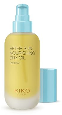 KIKO Milano After Sun Nourishing Dry Oil, Huile Sèche Hydratante Et Nourrissante Pour Le Corps Et Les Cheveux