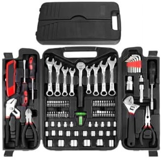 Caja Herramientas Completa 95 Piezas, Maletin Herramientas, Kit Juego de Herramientas de Mano de Uso General, Caja de Herramientas Portátil, Set Herramientas para el Hogar, Oficia y Coche