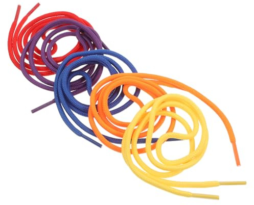 Hemobllo 50 Pièces Lacets Enfilage De Perles Multicolores Jouets Éducatifs Motricité Fine Pour Enfants Apprendre À Nouer Lacets Accessoires Pédagogiques