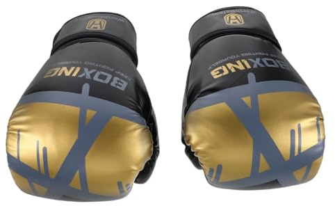 HONITANO Sparring Boxing Gloves Lightweight PU Training Mitts for Men Adults Breathable Workout Gloves for Taekwondo Karate Mma Fighting Gym Hand Protection