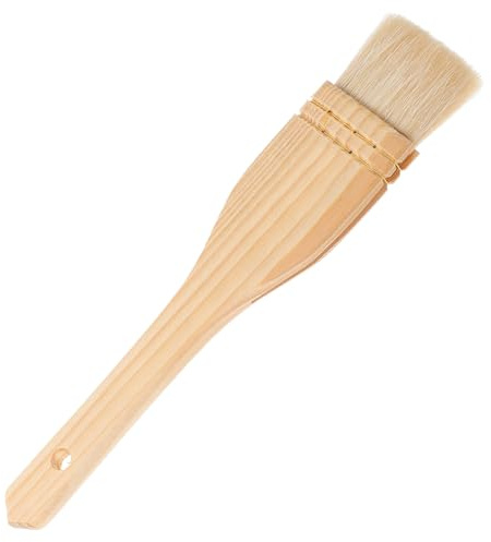 HEALEEP Cepillo Fácil Almacenamiento para Hornear de Repostería de Madera Diseño Estilizado y Adecuado para Cocinar y Untar Salsas Cocina