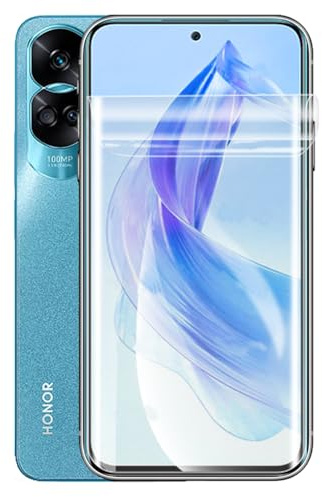 TMahhbid 2 Pezzi Pellicola Protettiva Idrogel per Honor 90 Lite 5G, Protezioni Schermo TPU per Trasparente HD Morbida Display ID Impronte Digitali