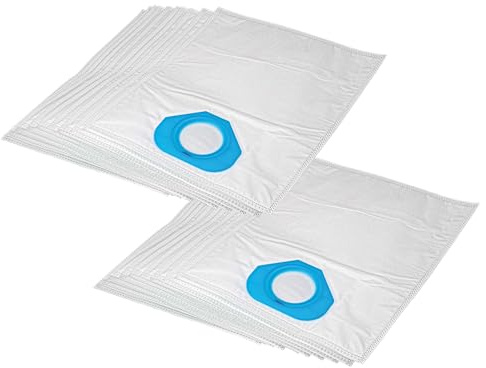 vhbw 20x Sacs compatible avec Nilfisk 70GA | GA70, 84GS, GA-70, GM-80, GS80, GM90, GM80, GM-90 aspirateur - 30cm x 22cm blanc