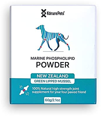 Korure Marine Phospholipid Powder for Dogs - Joint & Mobility Support (Made in New Zealand)