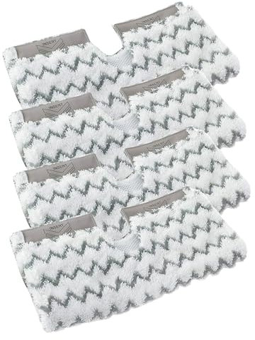 JILAN S6003Uk Steam Mop Replacement Pad Replacement for Shark 4 Pack S6001UK S6003UK S6005UK S3973D, S6002, S5003D, S5002,S3973WM Klik n' Flip Corded Steam Pocket Mop Pad