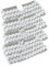 JILAN S6003Uk Steam Mop Replacement Pad Replacement for Shark 4 Pack S6001UK S6003UK S6005UK S3973D, S6002, S5003D, S5002,S3973WM Klik n' Flip Corded Steam Pocket Mop Pad