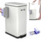 Sliq Poubelle à couches pour bébé avec contrôle des odeurs, petit seau à couches, poubelle de 10 litres, poubelle pour chambre d'enfant, poubelle anti-odeur avec 30 recharges parfumées à la lavande