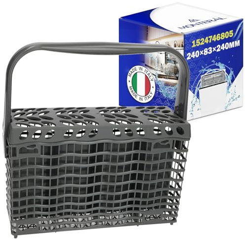 Cestello Posate Lavastoviglie con Codice Originale 1524746805 per AEG per Electrolux per Zanussi - MADE IN ITALY - Garanzia di 10 Anni - MONTERAL