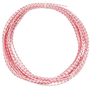 ZEPFJHE Rouleau de Cordes de Squash d ' entraînement 12, 25 Mm 16G multifilament en Nylon, Fourniture de retenue, Joueurs de, Manipulation de Raquette de Squash, Ligne de retenue, Corde de