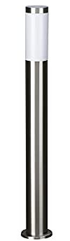 Massive 019090147 Colonna/Luce a lampione da esterno Cromo, Bianco E27
