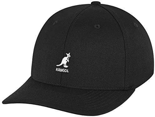 Kangol Wool Flexfit Cap Baseballcap Basecap Fullcap Wollcap Fitted Hinten geschlossen