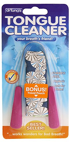 TUNGS Tongue Cleaner Zungenreiniger a.Edelstahl 1 St
