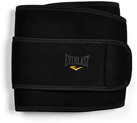 Everlast Unisex Neopren-Rückenstütze, isoliert, Schwarz, Einheitsgröße