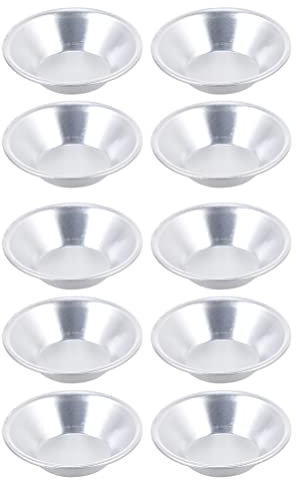 YARNOW 10stücke Wiederverwendbare Ei-tart-formen Backzubehör Für Desserts Puddings Und Quiches Geeignet Für Zuhause Restaurant Und Bäckerei