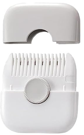 Tondeuse à pointes fourchues – Peigne à effiler 2 en 1 anti-poussière, design détachable pour une frange fine pour organiser les cheveux cassés et les coupes avec facilité Zorq