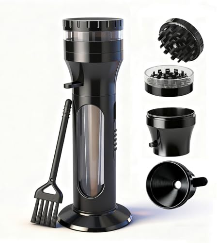 2-in-1 Herb Grinder & Cone Filler – Portable Manual Loader Compatible with King Size Cones,Portable Manual Aluminum Alloy Grinder Roller | Cone Loader, Cone Roller Machine, Aluminum Alloy, Compact Manual Grinder Kit for Kitchen, Camping, Travel