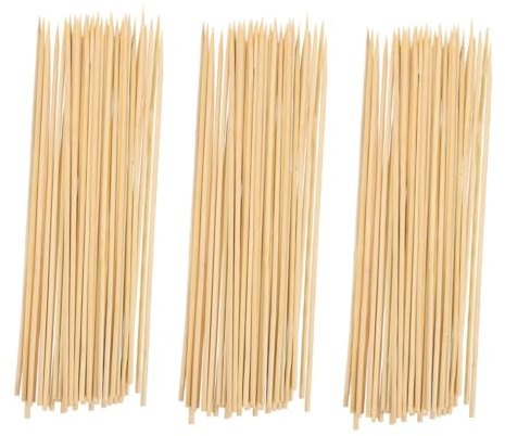 OSALADI Palitos de Bambú para Fijar Ramos de Flores 120 Unidades Material Resistente para Manualidades y Soporte en Aniversarios y San Valentín