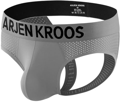 Casey Kevin jockstrap män sport suspensorium män jockstraps för män, A6-grå, S