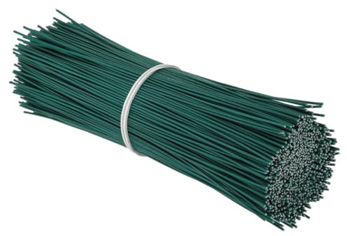 Kisangel 1000piezas Alambre De Atar para Jardín Bridas Trenzadas Reutilizables Bridas para Cables Alambre para Atar Plantas Jardín