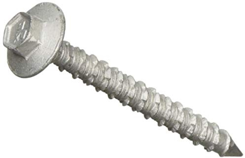 ITW 24326 Tapcon Maxiset 1/4 in. x 2-1/4 in. Hex Head Concrete Anchors Silver, 50-per Pack