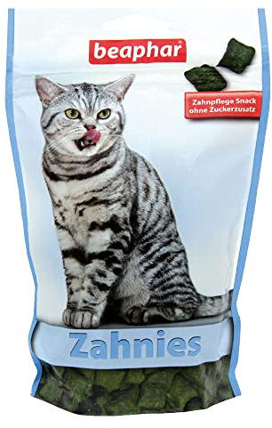 Beaphar Zahnies - Für Katzen - Fördert die Zahnhygiene - Katzensnack - 1er Pack (1 x 150 g)