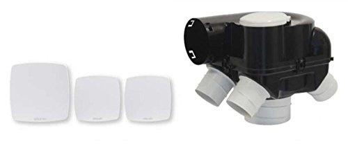 KIT VMC Simple Flux Autoréglable Autocosy Line Atlantic avec 3 Bouches