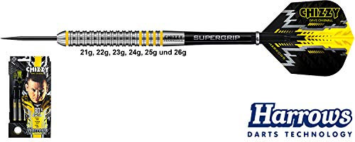 Harrows Darts Chizzy 80% Tungsten Steeldarts 26g