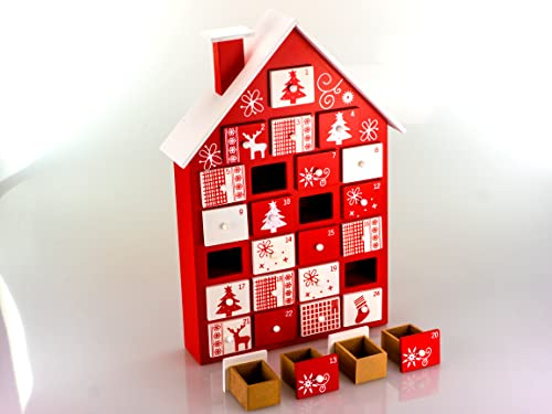 Calendrier de l'Avent Maisonnette en bois