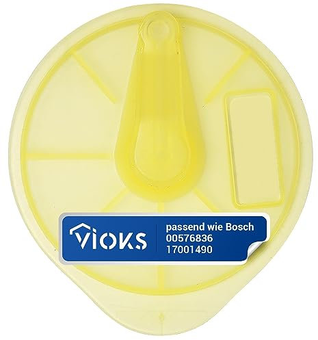 VIOKS Disco de limpieza de repuesto para Bosch T Disc 00576836 Amarillo Service Disk Tаssimo Disc para cafetera de cápsulas Tаssimo