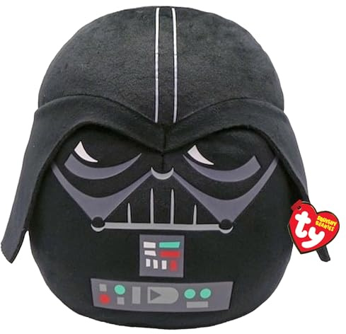 Ty Darth Vader Disney Star Wars Squish-A-Boos 14 Inches, Licensed Beanie Baby Soft Plush Toy, Collectible Cuddly Stuffed Teddy