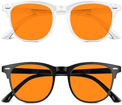 Solmoon Blåljusfilter glasögon herr set 2 | Blåljusfilter glasögon kvinnor | Blå ljusglasögon | Blåljusfilter glasögon | Blåtfilter glasögon för män | Blåfilter glasögon kvinnor | glasögon med blått