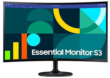 Samsung Ecran PC S30GD, Taille 24, Dalle IPS, Résolution FHD (1920x1080), 100Hz, VESA 100 x 100, Contraste 1000:1, Eye Saver Mode, Flicker Free, HDMI (1,4), S24D302GAUXEN