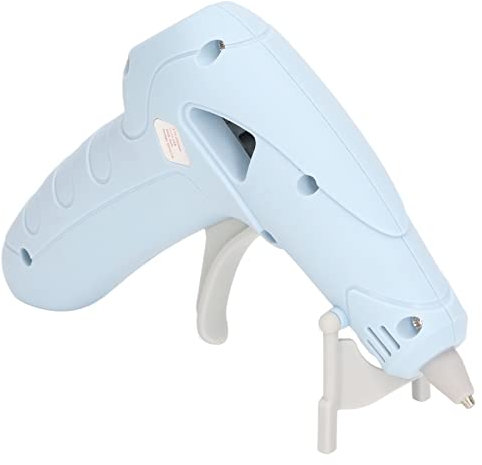 Cordless Hot Glue Gun with Advanced Leakproof Technology and USB Charging - 10W Rechargeable Electric Glue Gun with Anti-Scald Mouth for 7mm Glue Sticks - Plastic for