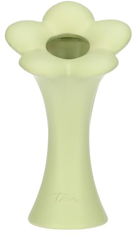 THUN - Vaso monofiore, medio - ceramica - Collezione Bomboniera - 11 x 11 x 20 cm