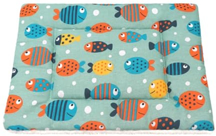 champracer Hundedecke, Hundebett Weiches und Warmes Matten Hundekissen, Waschbar Atmungsaktiv Hundedecke, rutschfeste hundematte für Zuhause Unterwegs oder im Auto (A,80x60 cm)