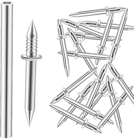 300-Piece Double-Head Skirting Board Nails for Secure and Professional Wood, Wall, and Baseboard Installation