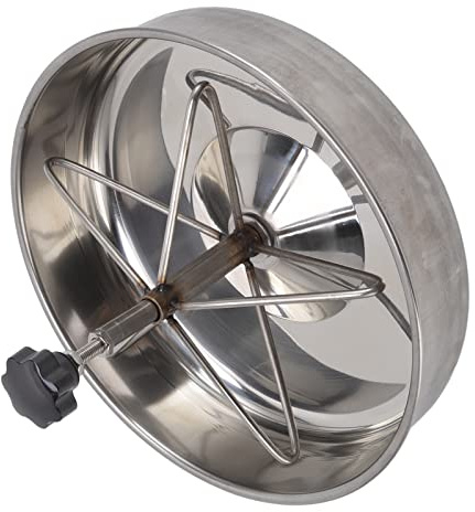 CFTGIW Ferkel-Futtertrog aus Edelstahl, Hochleistungs-Viehfütterungsgerät für Schweine, 201-Edelstahl-Design mit Mehreren Fütterungspositionen (L)