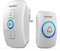 TECKNET Wireless Doorbell, IP65 Waterproof Wall Plug-in Door Bells Wireless Cordless Chime Kit at 1300-feet Range, 60 Chimes & 5 Level Volume, Battery Operated, Plug in Door Entry Bell