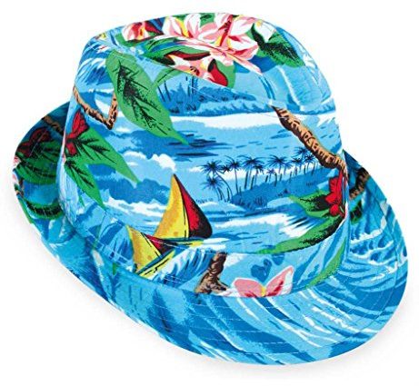Markenlos Hut Trilby Hawaii