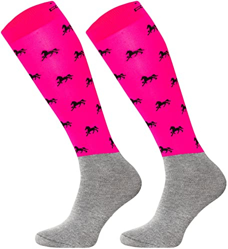 TODO Comodo Chaussettes Equitation Femme, Fille et Enfant, l'été, mince, respirant | Chaussette d'équitation ete STPJM