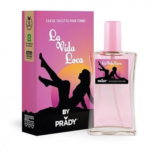 Prady - Eau de Toilette La Vida Loca Femme - 100ML - Fragancia Vibrante y Enérgica