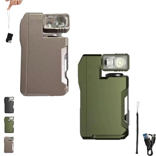 G5 Pocket-Sized LED Light, Rechargeable Convenient Mini Flashlight, 400lm Brightness, Waterproof for Everyday use, for Hiking, Backpacking, Home Fixes & Night Activities (1+2) (2+3)