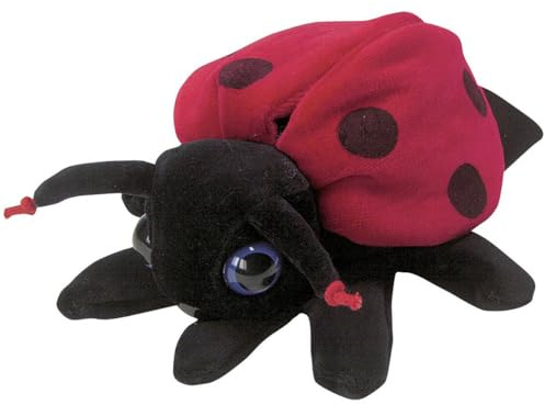 Beleduc Marionnette Coccinnelle - Marionnette à Main pour Enfant 3 ans et plus - Jeu Histoire de Peluches - Développe Communication, Imagination et Attention de l'Enfant - Douce et Amusante
