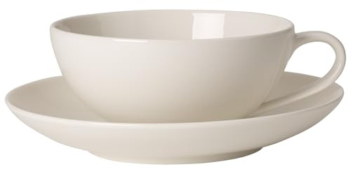 Villeroy & Boch for Me Set da tè, 2 Pezzi, Porcellana Premium, Bianco