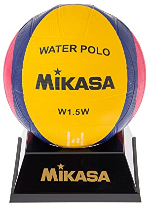 Mikasa Wasserball Waterpolo W1.5W Mini, Gelb/Lila/Magenta, 1, 1216