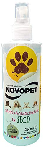 Novopet 800036 Trockenshampoo für Hunde - 250 ml