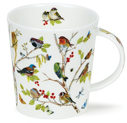 Dunoon Mug en porcelaine anglaise Motif Secret Wood British Birds Mug Lomond fabriqu? en Angleterre - Rouge-gorge