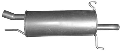 IZAWIT 21.220 Endschalldämpfer Hinten Kompatibel mit OPEL Astra G CC T98 5852090