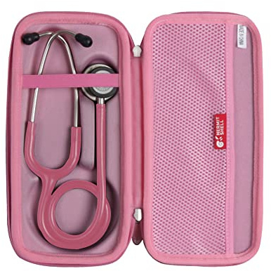 Hermitshell Hart Reise Fall für 3M Littmann Classic III Stethoskop zur Überwachung